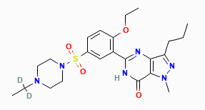 Homo Sildenafil-d5,cas:1216711-61-3