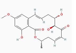 5Z-7-Oxozeaenol,cas:253863-19-3