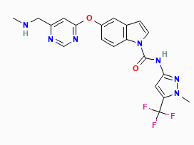 Acrizanib,cas:1229453-99-9