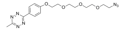 Methyltetrazine-PEG4-azide