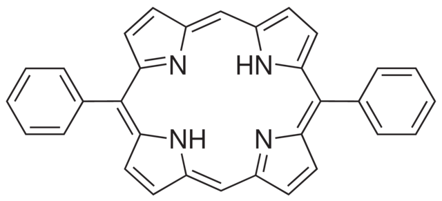 5,15-Diphenylporphyrin  cas：22112-89-6