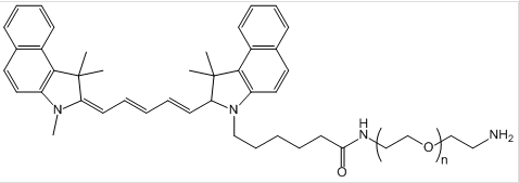 Cy5.5 PEG amine