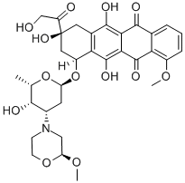 Nemorubicin,≥97%    CAS：108852-90-0 