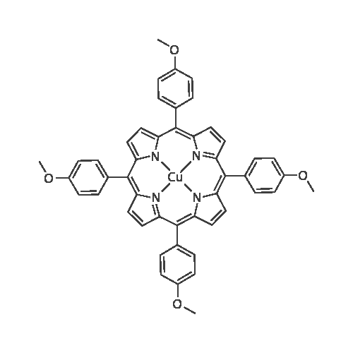 Cupper(II) tetramethoxyphenylporphyrin CAS. 24249-30-7