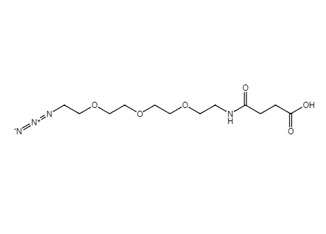 N3-PEG(3)-NH-Suc 