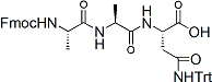 Fmoc-Ala-Ala-Asn(Trt)-OH