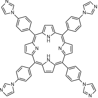 5,10,15,20-Tetrakis[4-(1H-imidazol-1-yl)phenyl]-21H,23H-porphine