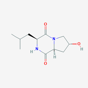 Cyclo(L-Leu-trans-4-hydroxy-L-Pro)