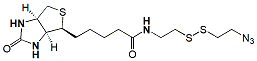 Azide-C2-SS-C2-biotin