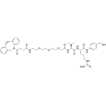 DBCO-PEG4-acetic-Val-Cit-PAB