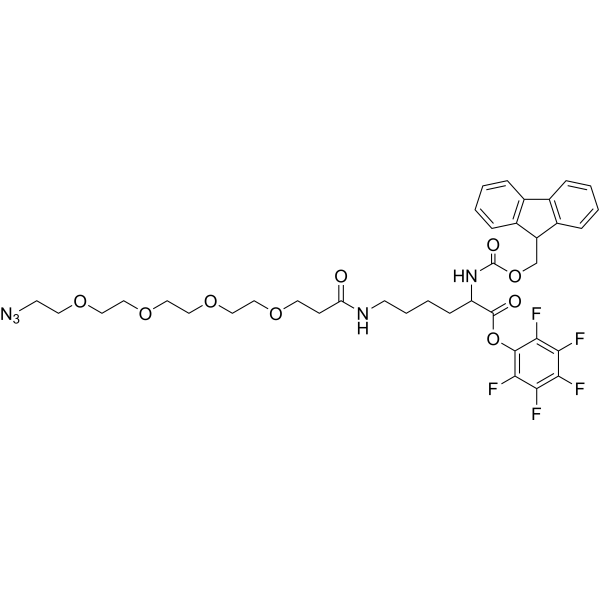 Fmoc-NH-Azide-PEG4-L-Lysine-PFP ester - Ruixibiotech