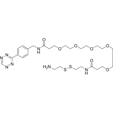 Tetrazine-PEG5-SS-amine