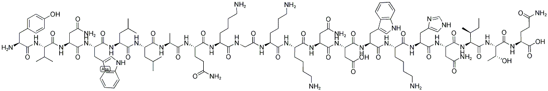 [Tyr0] Gastric Inhibitory Polypeptide (23-42), Human