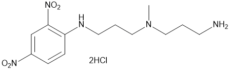 N-(3-((2,4-dinitrophenyl)amino)propyl)-N-(3-aminopropyl)methylamine dihydrochloride