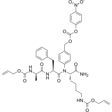 Aloc-D-Ala-Phe-Lys(Aloc)-PAB-PNP