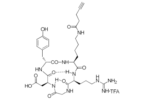 Pentynoic cyclic RGDyK