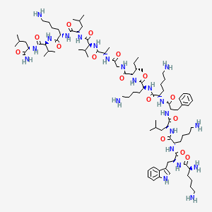 Cecropin A (1-7)-Melittin A (2-9) amide