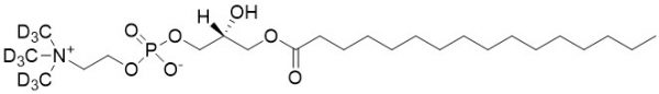 P-lysoPC-d9 (16:0 LPC-d9)     CAS：182257-09-6