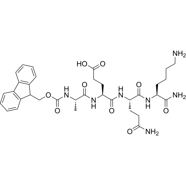 Fmoc-Ala-Glu-Gln-Lys-NH2