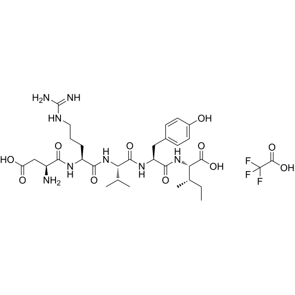 Angiotensin I/II (1-5) (TFA)