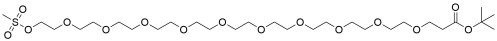 Ms-PEG10-t-butyl ester,cas2097604-01-6