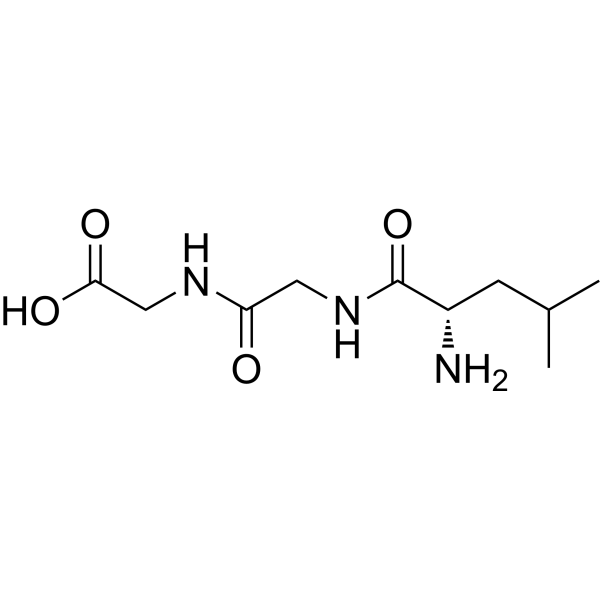 (S)-2-(2-(2-Amino-4-methylpentanamido)acetamido)acetic acid