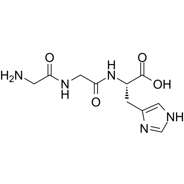 (S)-2-(2-(2-Aminoacetamido)acetamido)-3-(1H-imidazol-4-yl)propanoic acid