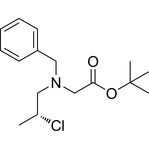 tert-Butyl (R)-N-benzyl-N-(2-chloropropyl)glycinate