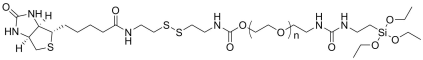 Biotin-S-S-PEG-silane,MW 2K 