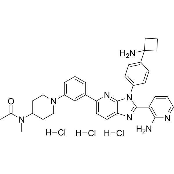 Vevorisertib trihydrochloride CAS No.1416775-08-0