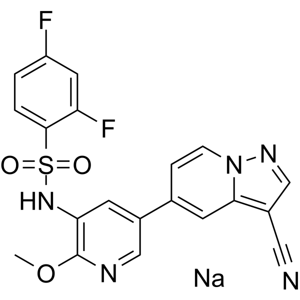 PI3K/mTOR Inhibitor-13 sodium CAS No.2361009-23-4