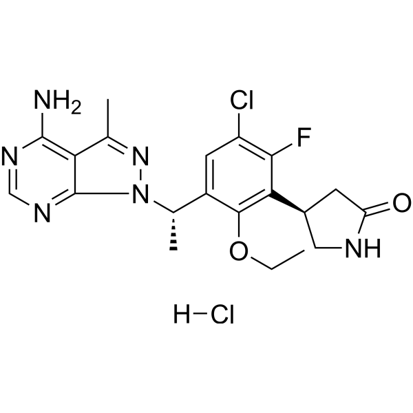 Parsaclisib hydrochloride CAS No.1995889-48-9