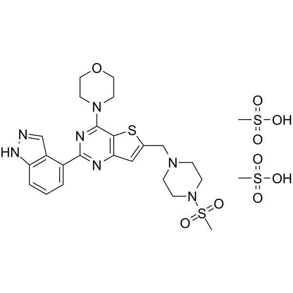 Pictilisib dimethanesulfonate CAS No.957054-33-0