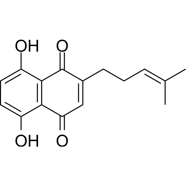 Deoxyshikonin CAS No.43043-74-9