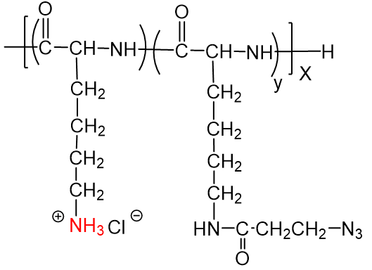 Poly-L-Lysine Azide grafted