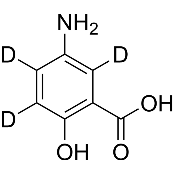 5-Aminosalicylic acid-d3 CAS No.1309283-32-6