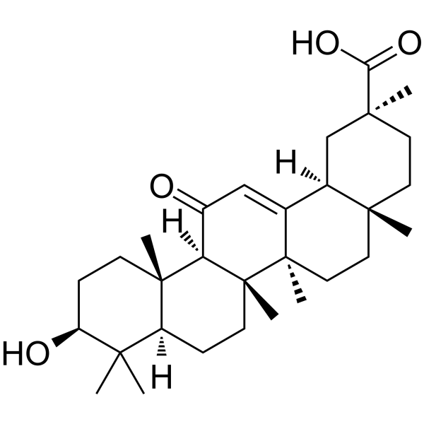 18a-Glycyrrhetinic acid CAS No.1449-05-4