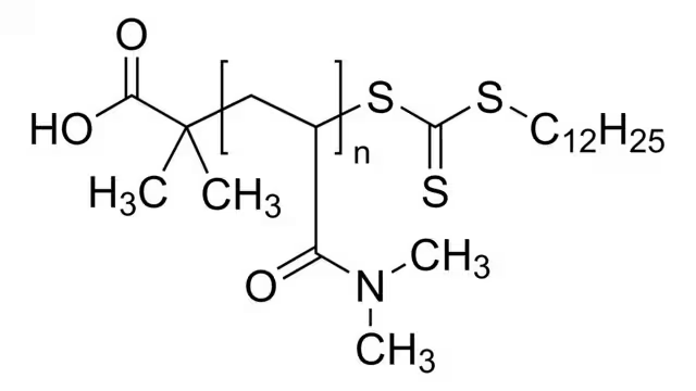 Poly(N,N-dimethylacrylamide), DDMAT terminated    , Mₙ10000,PDI≤1.1