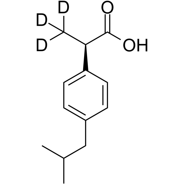 (R)-(-)-Ibuprofen-d3 CAS No.121702-86-1