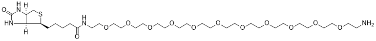 Biotin-PEG11-amine 