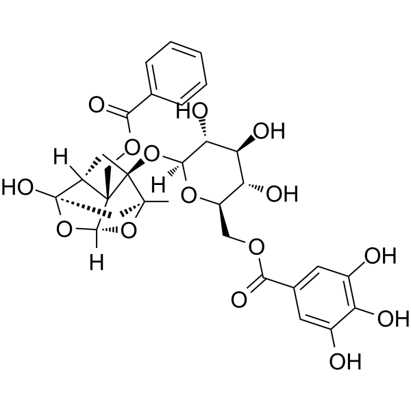 Galloylpaeoniflorin CAS No.122965-41-7