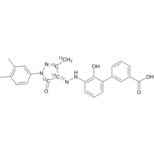 (E/Z)-Eltrombopag-13C4 CAS No.1217230-31-3