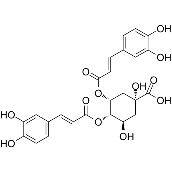 4,5-Dicaffeoylquinic acid CAS No.57378-72-0