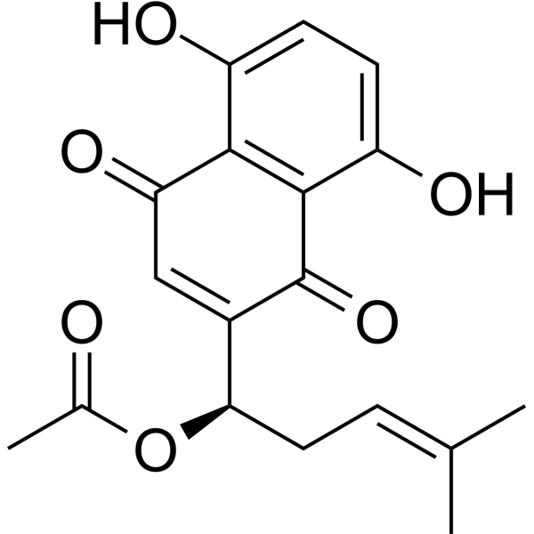 Acetylshikonin CAS No.24502-78-1