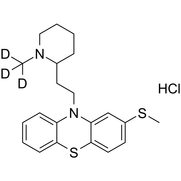 Thioridazine-d3 hydrochloride CAS No.1189928-36-6