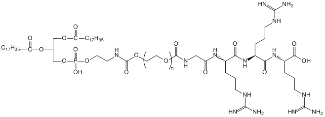 DSPE-PEG-Glycine triarginine