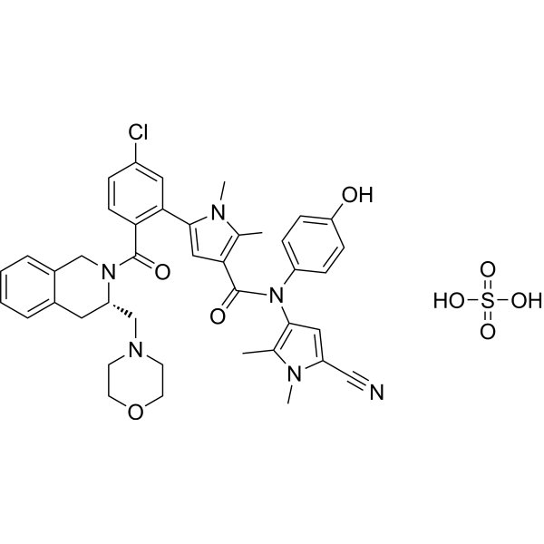 S65487 sulfate CAS No.2416937-01-2