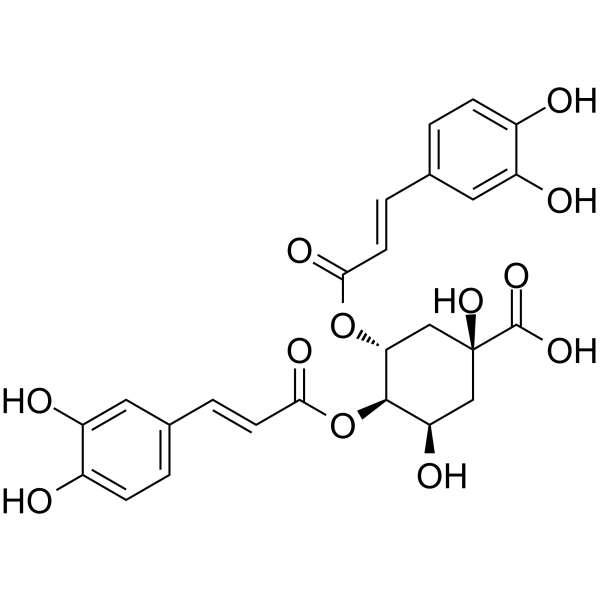 3,4-Dicaffeoylquinic acid CAS No.14534-61-3