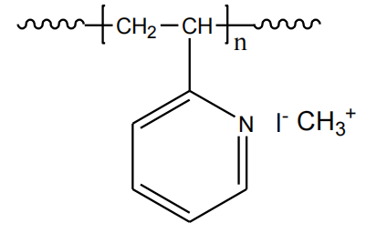 POLY(2-VINYL PYRIDINE,QUATERNIZED WITH METHYL IODIDE)