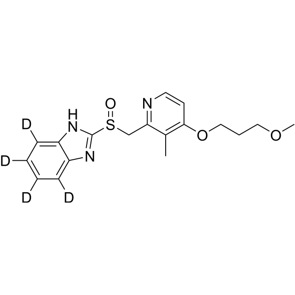 Rabeprazole-d4 CAS No.934295-48-4